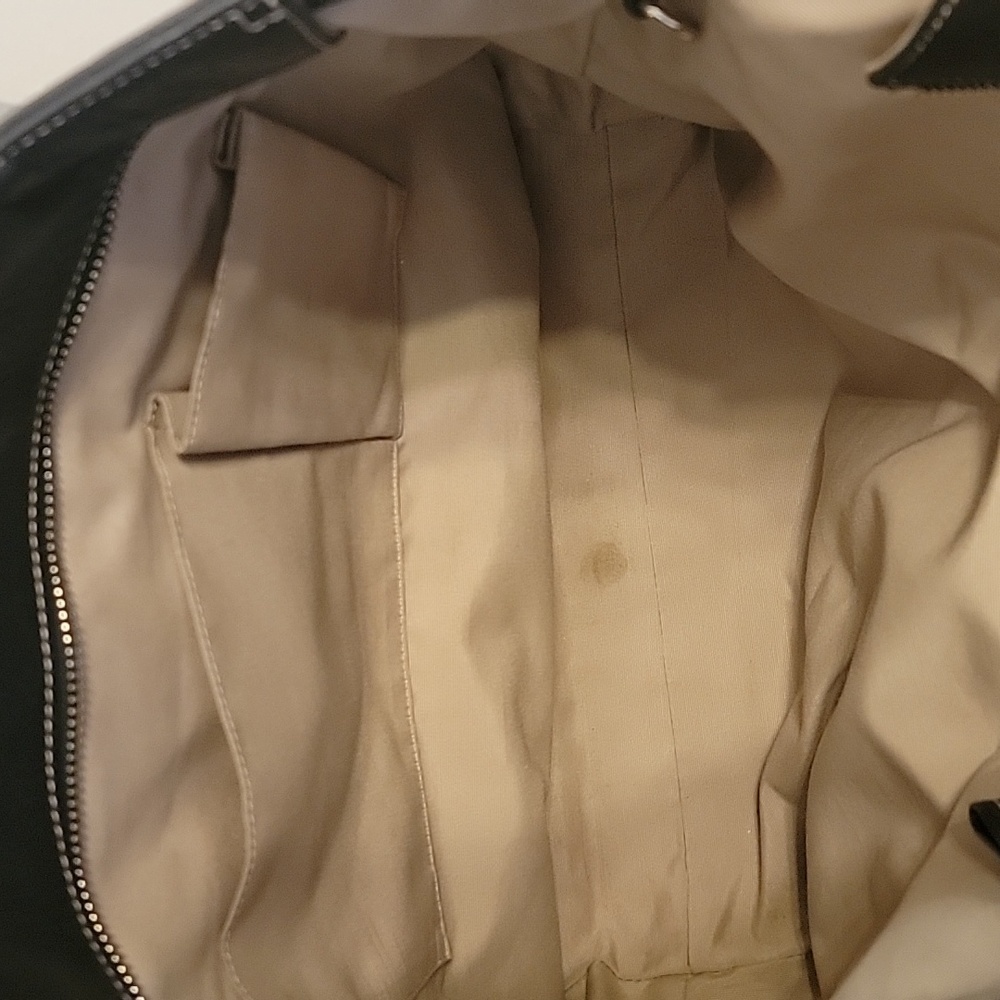 Coach pebbled leather tote/handbag - Picture 4 of 6